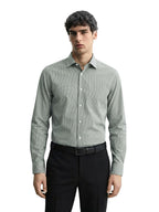 The Indian Garage Co Mens Slim Fit Cutaway Collar Long Sleeves Checkered Formal Shirt