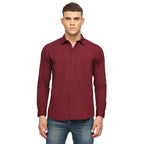Pepe Jeans MenS Regular Fit Solid Shirts