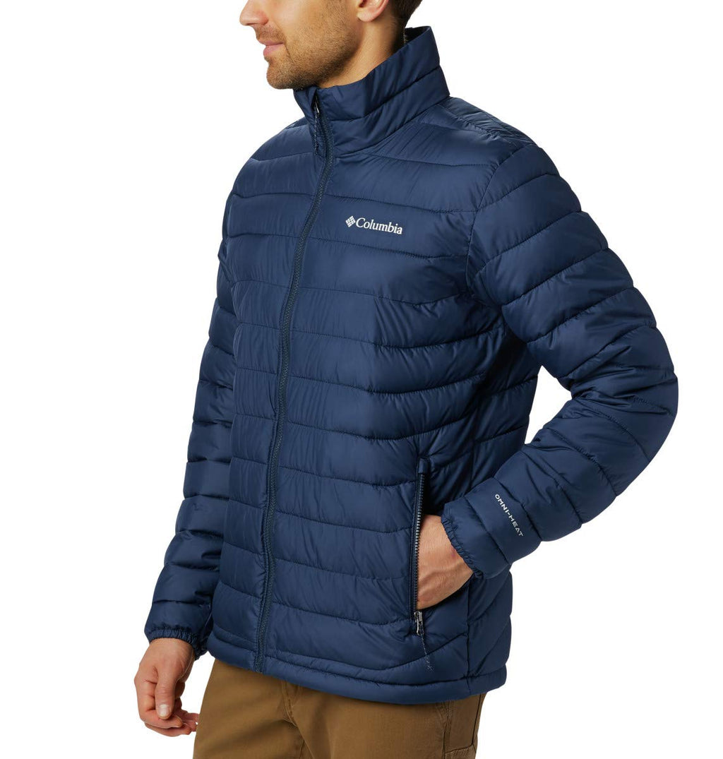 Columbia Men's Powder Lite Jacket, Collegiate Navy, 3X Big