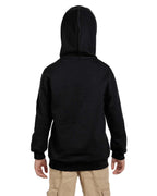 Youth Powerblend Pullover Hooded Sweatshirt - BLAcK - S(D0102HI3FA7)