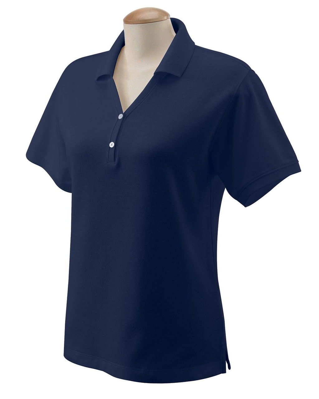 Ladies Pima Piqu Y-collar Polo - WHITE - XS(D0102H7Y7cX)