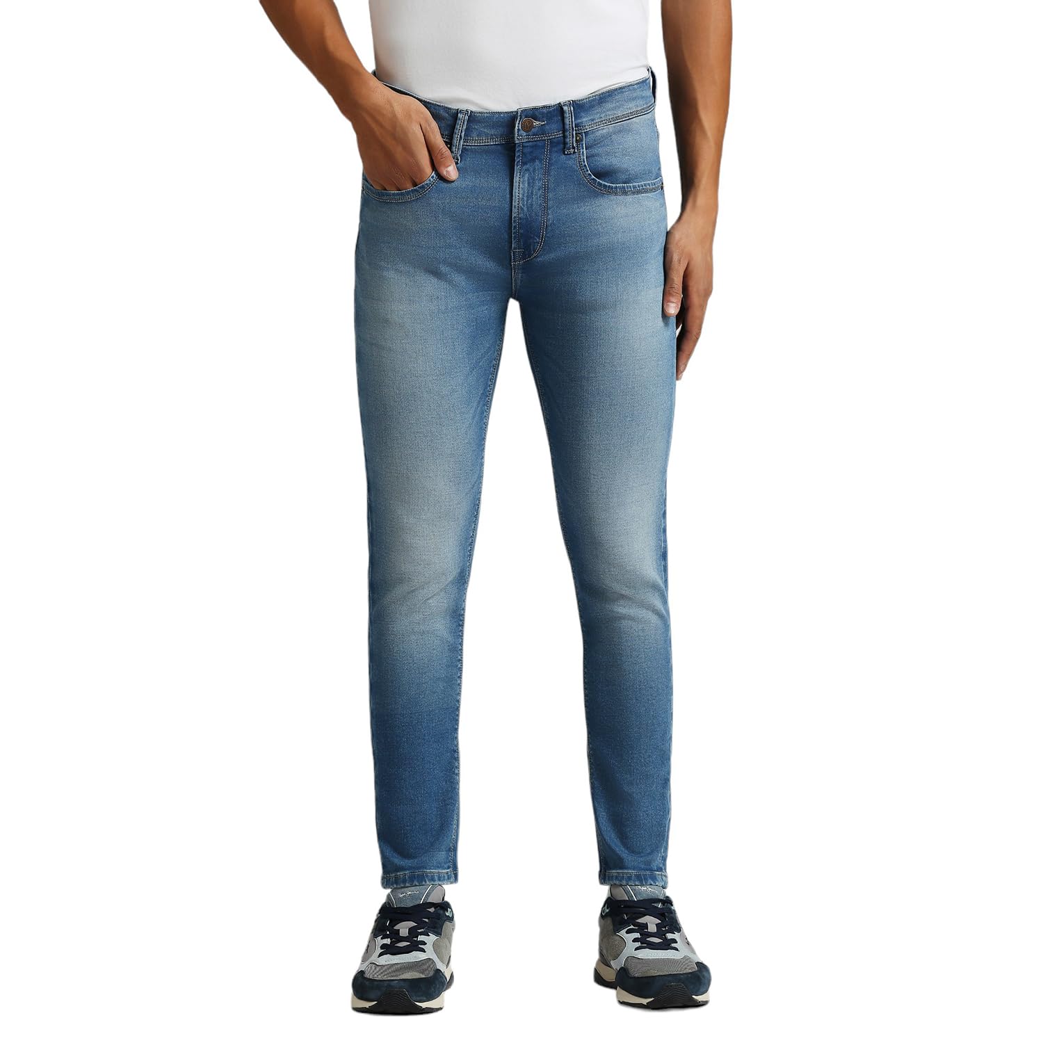 Pepe Jeans MenS Skinny Jeans (Pm207907Q058_Light Used Indigo Blue