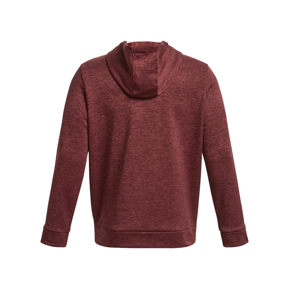 Under Armour Men's ArmourFleece Twist Hoodie, (600) Dark Maroon / / Black, XX-Large