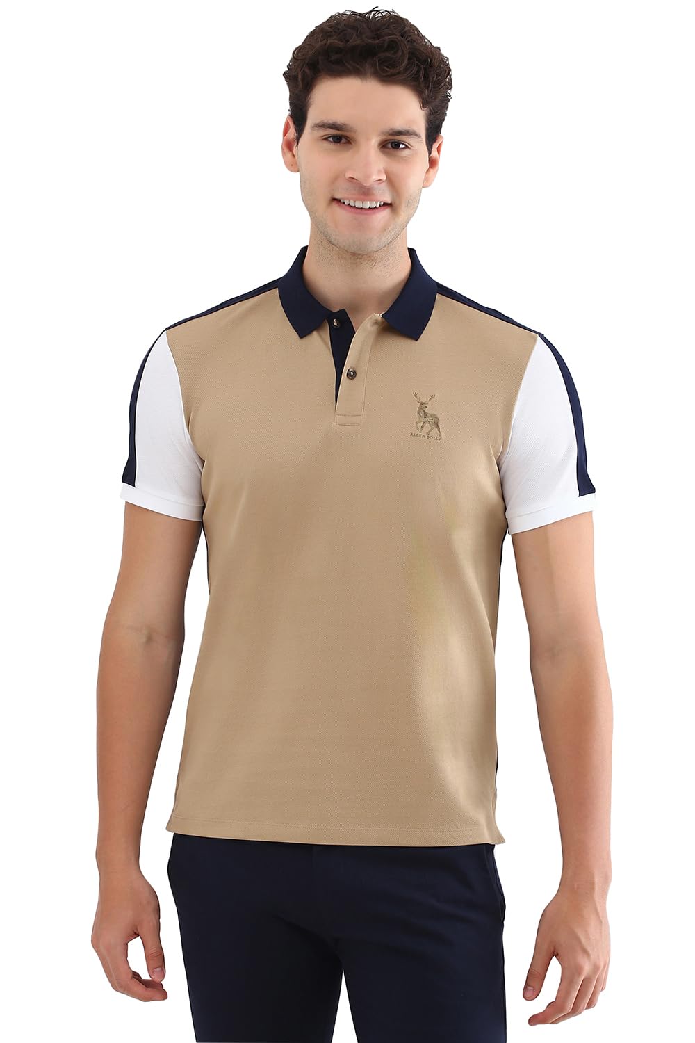 Allen Solly Men Polo Neck Polo Shirt