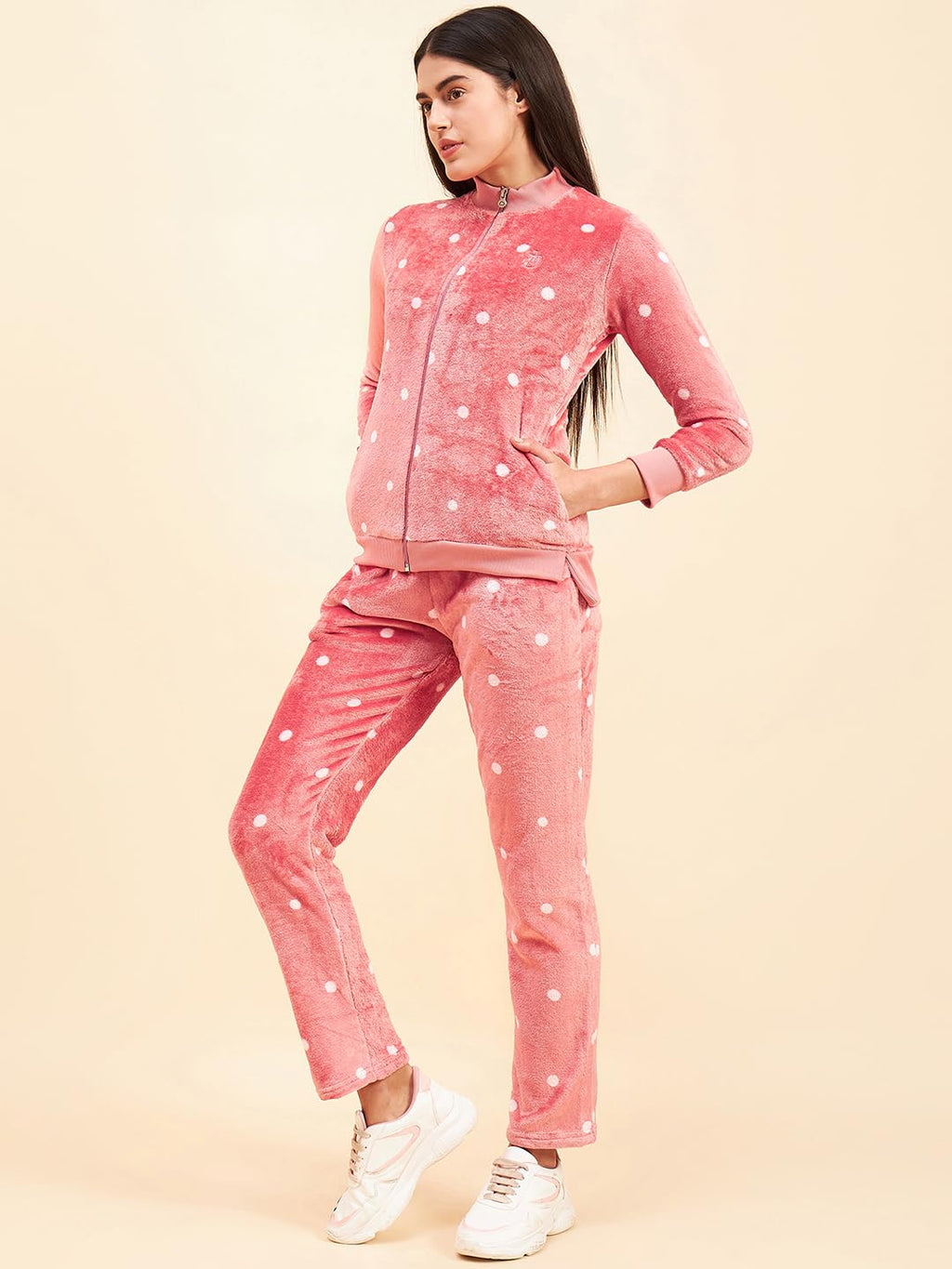 Sweet Dreams Women Solid Tracksuit