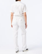 Dickies womens Short Sleeve Flex Work Utility Coveralls, White, X-Large US