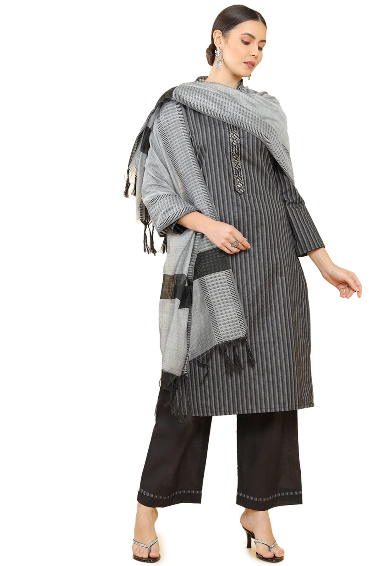 Soch Women Unstitch Dress Material