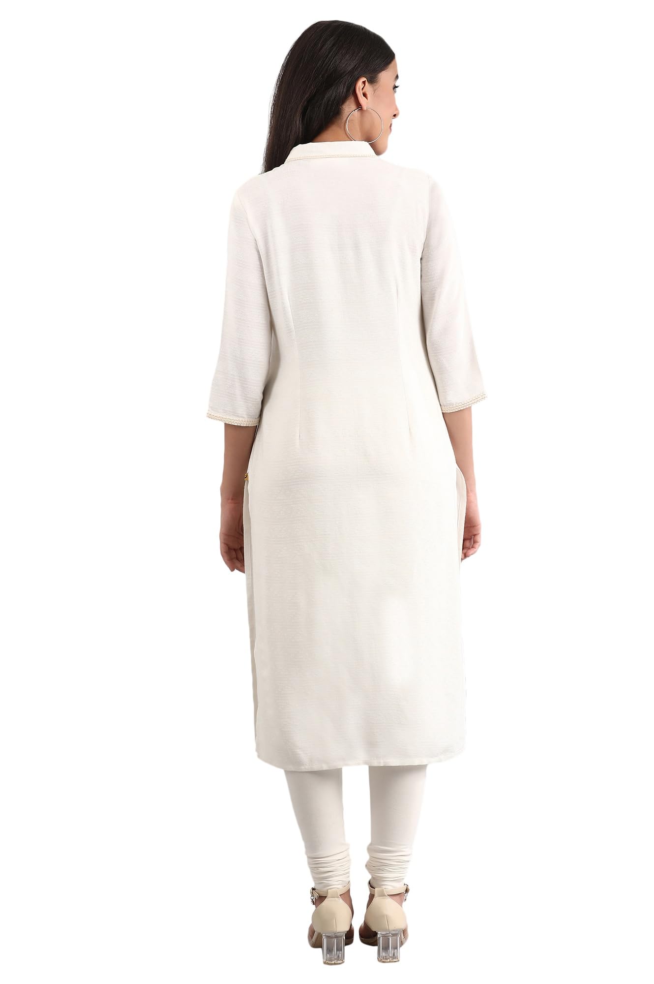 Aurelia Womens Solid Kurta