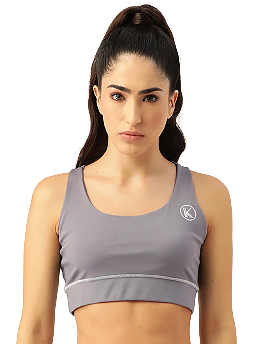 Kotty Womens Solid Sports Bra