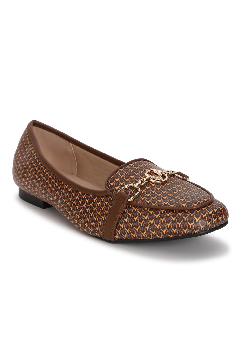 Allen Solly Women Printed Casual Denim Ballet Flats