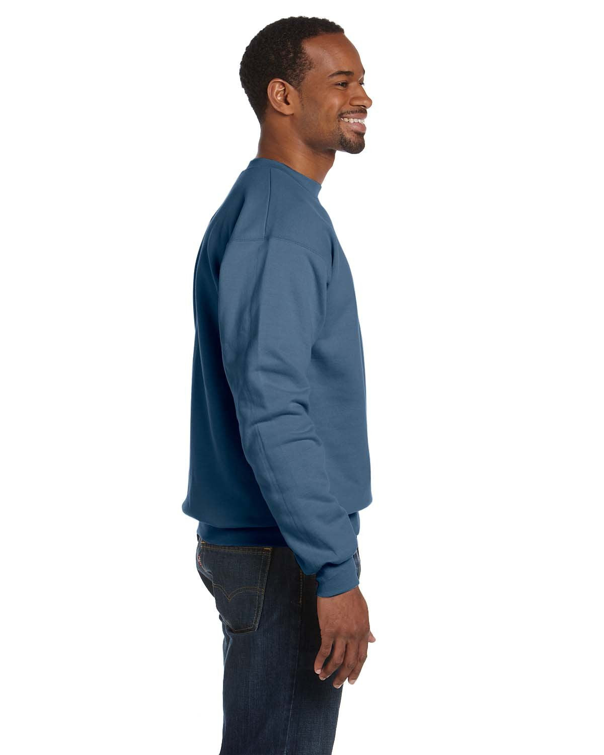 Unisex Ecosmart 5050 crewneck Sweatshirt - cARDINAL - S(D0102H7KF0X)
