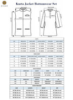 Kisah Men Printed Kurta Jacket Set, Full Sleaves, Knee Length, Straight, Regular Fit, Mandarin Collar Ethnic Wear