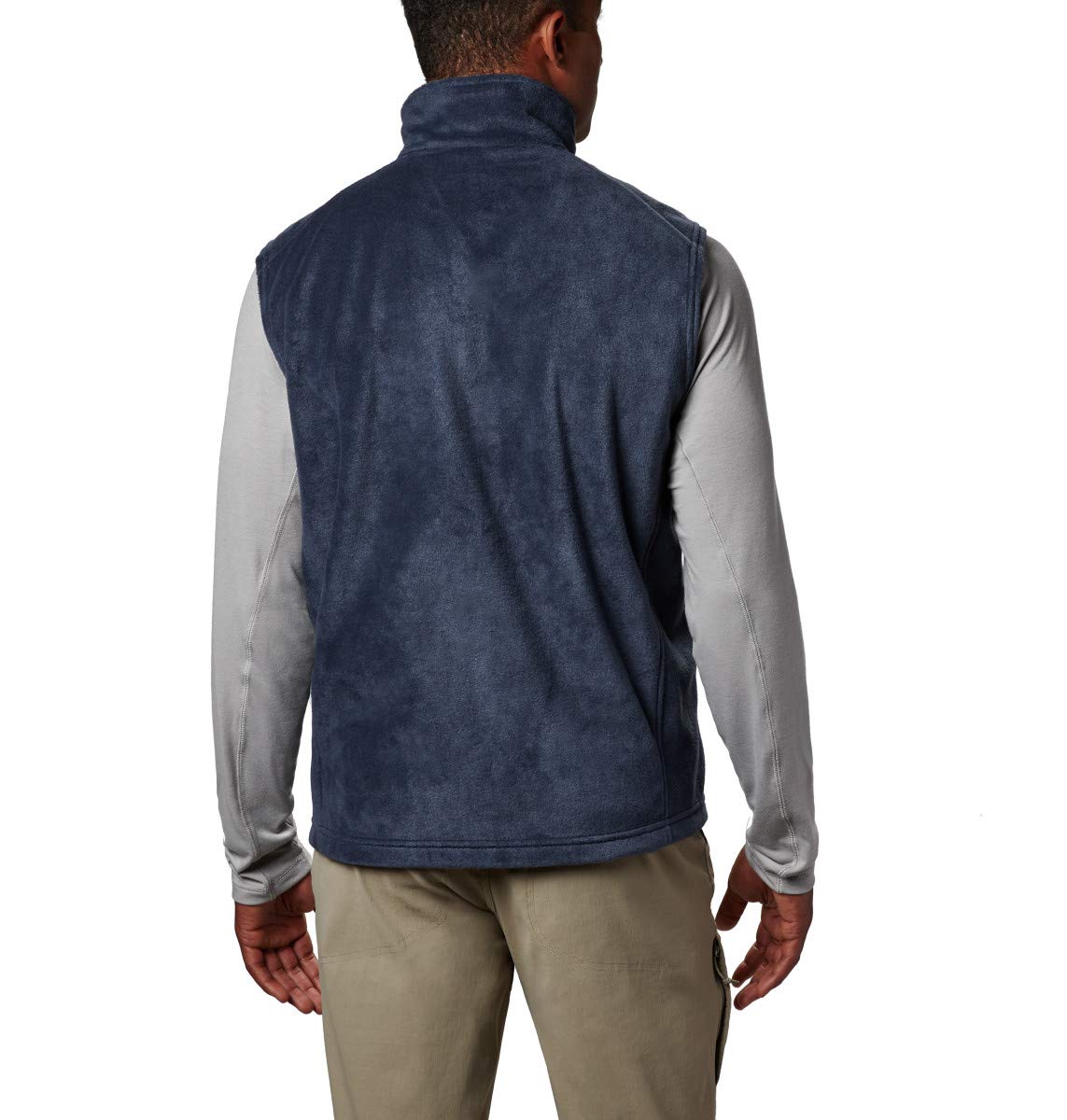 columbia Mens Steens Mountain Vest, collegiate Navy, Small