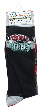 Friends Lobster & Central Perk Unisex Novelty Crew Socks | 3 Pairs | Size 6-12