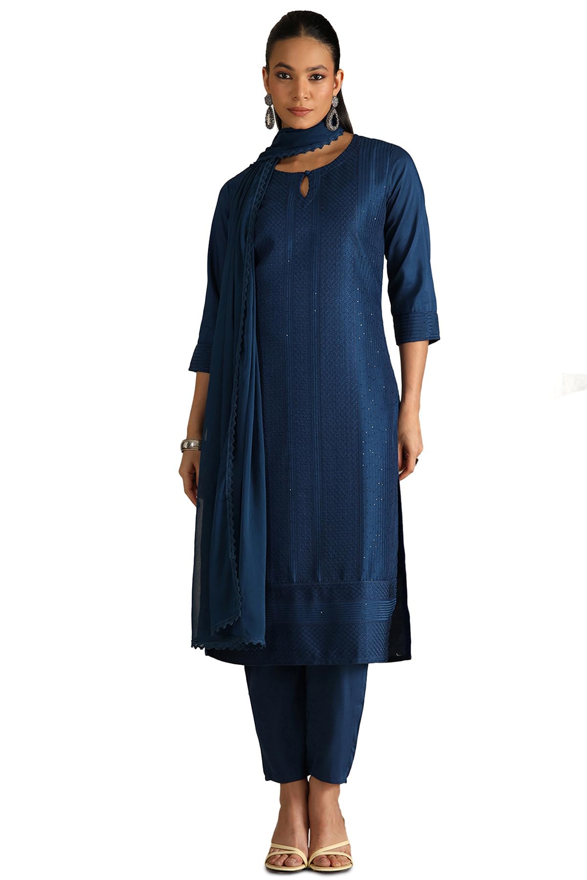 Soch Women Art Silk Chudidar Set (
