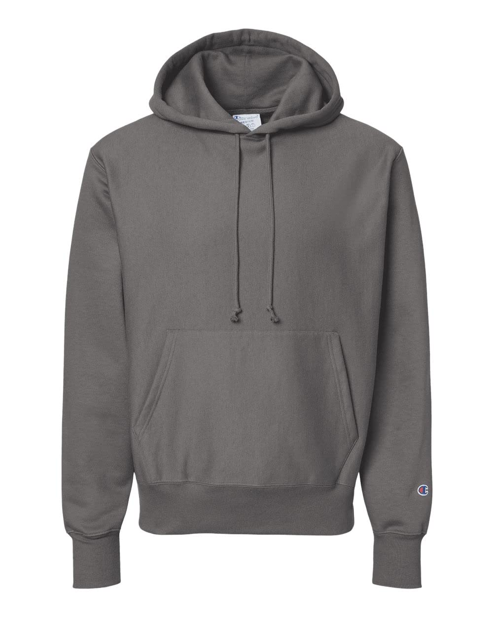 Reverse Weave Pullover Hooded Sweatshirt - OXFORD gRAY - M(D0102H7YWAT)