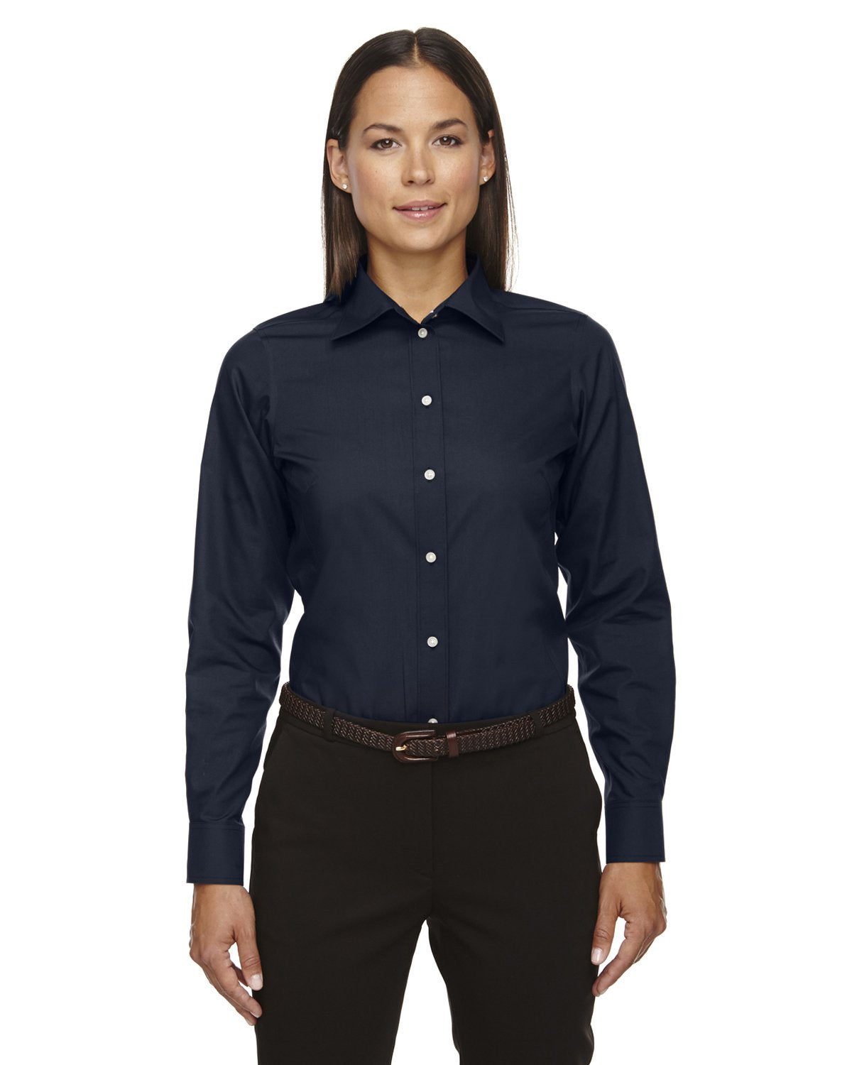 Ladies crown Woven collectionSolid Broadcloth - WHITE - 4XL(D0102H7Y5K8)