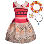 Dressy Daisy Girls Adventure Outfit Princess Dress Up Halloween Costume with Accessories Fancy Party Dress Size 5-6