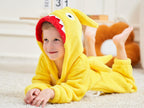 LOLANTA Shark Jumpsuit Costume for Kids One Piece Animal Romper for Kids Halloween Fancy Dress (Yellow, 2-3T)