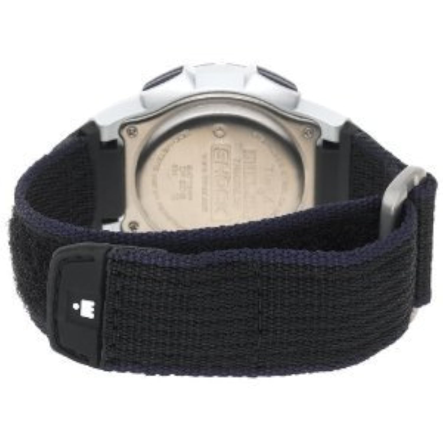 Timex Men's T5K198 Ironman Endure 30 Shock Full-Size Black/Silver-Tone/Blue Fast Wrap Watch