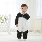 QZERPLAY Unisex Children Panda Halloween Costumes Cartoon Outfit Romper
