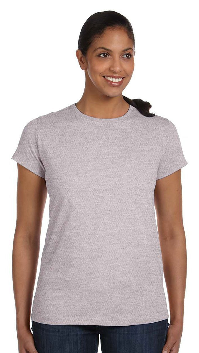 Ladies Essential-T T-Shirt - PALE PINK - S(D0102H7KF26)