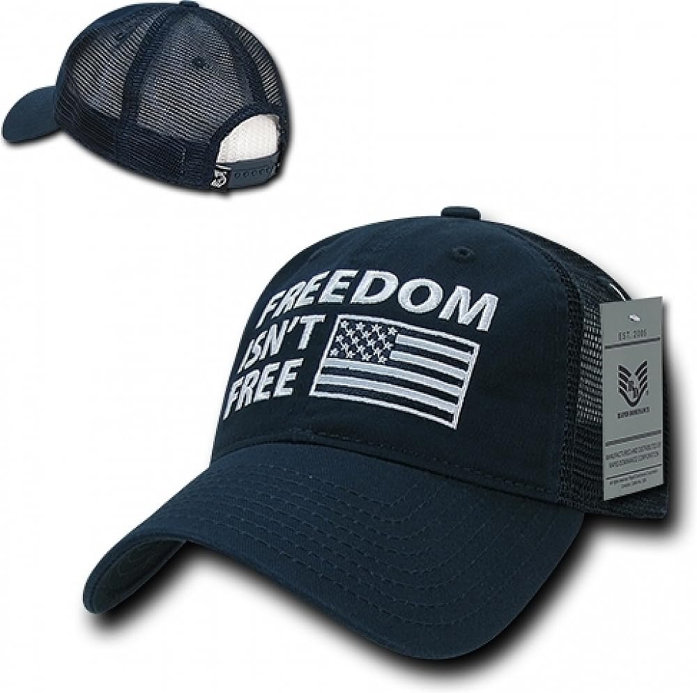 Relaxed Trucker USA Cap, Freedom, Navy