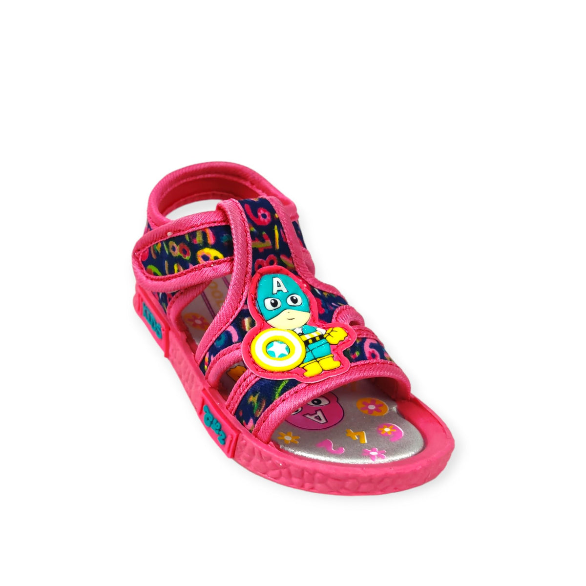 Coolz Kids ChuChu Sound Musical First Walking Sandals Baby4 For Baby Boys And Baby Girls For 1224 Months (PinkBlue, 2_Point_ 2.5