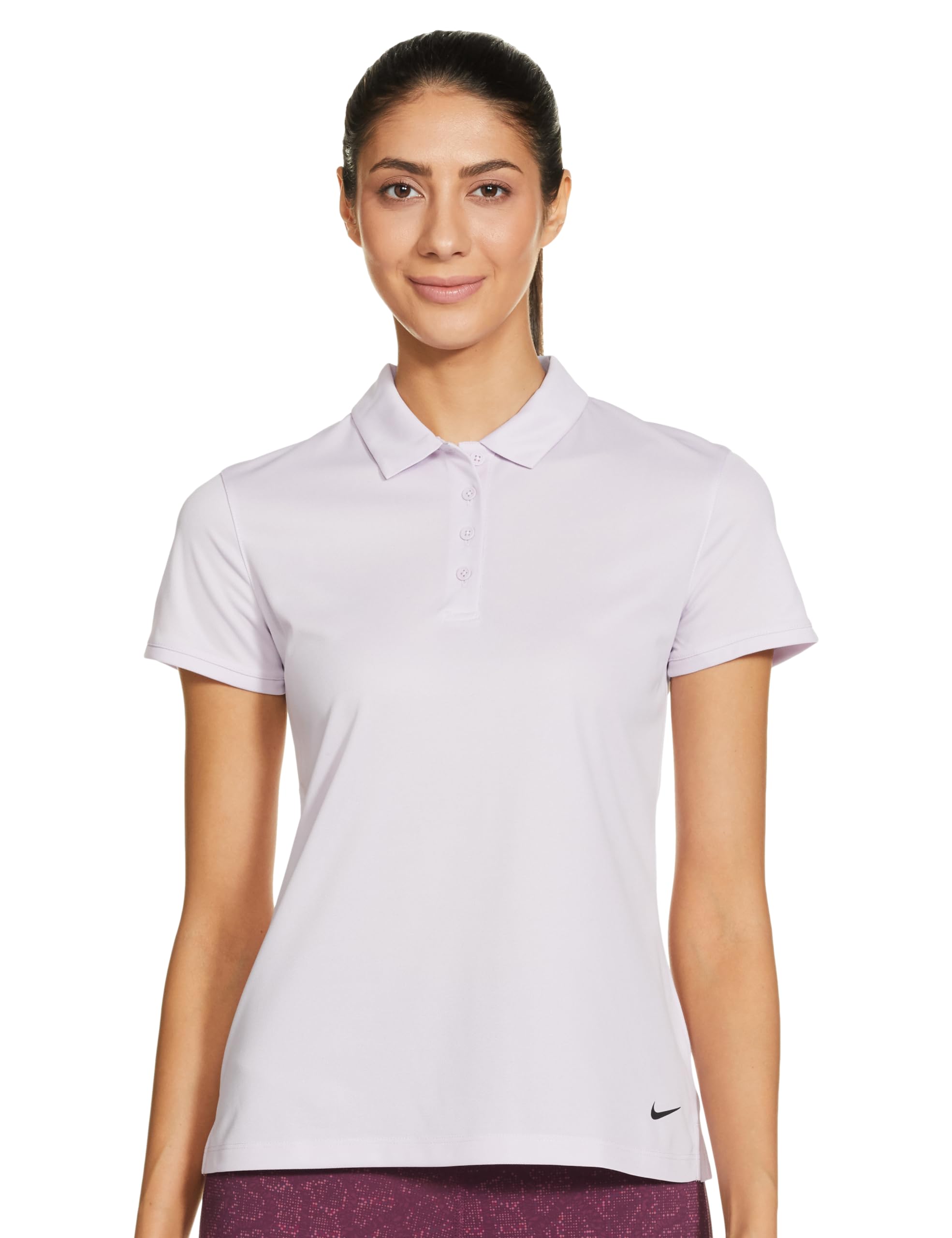 Nike Regular Fit T-Shirt Women Novelty Polo Shirts