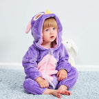 QZERPLAY Unisex Kids Baby Owl Bird Halloween Costumes Cartoon Outfit Hooded Homewear 70