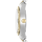 Fossil Women's Scarlette Mini Quartz Stainless Steel Three-Hand Watch, Color: Gold/Silver (Model: ES4949)