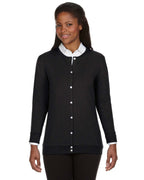 Ladies Perfect FitRibbon cardigan - WHITE - XS(D0102H764Z6)
