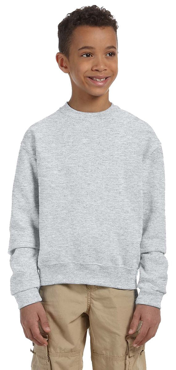 Youth NuBlend Fleece crew - BLAcK - S(D0102HI3YPY)