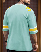 Noble Monk MenS Loose Fit T-Shirt (T608_Nm_Pastal Turquise
