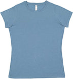 Ladies Fine Jersey T-Shirt - VINTAgE BURgUNDY - XS(D0102H7MIY2)