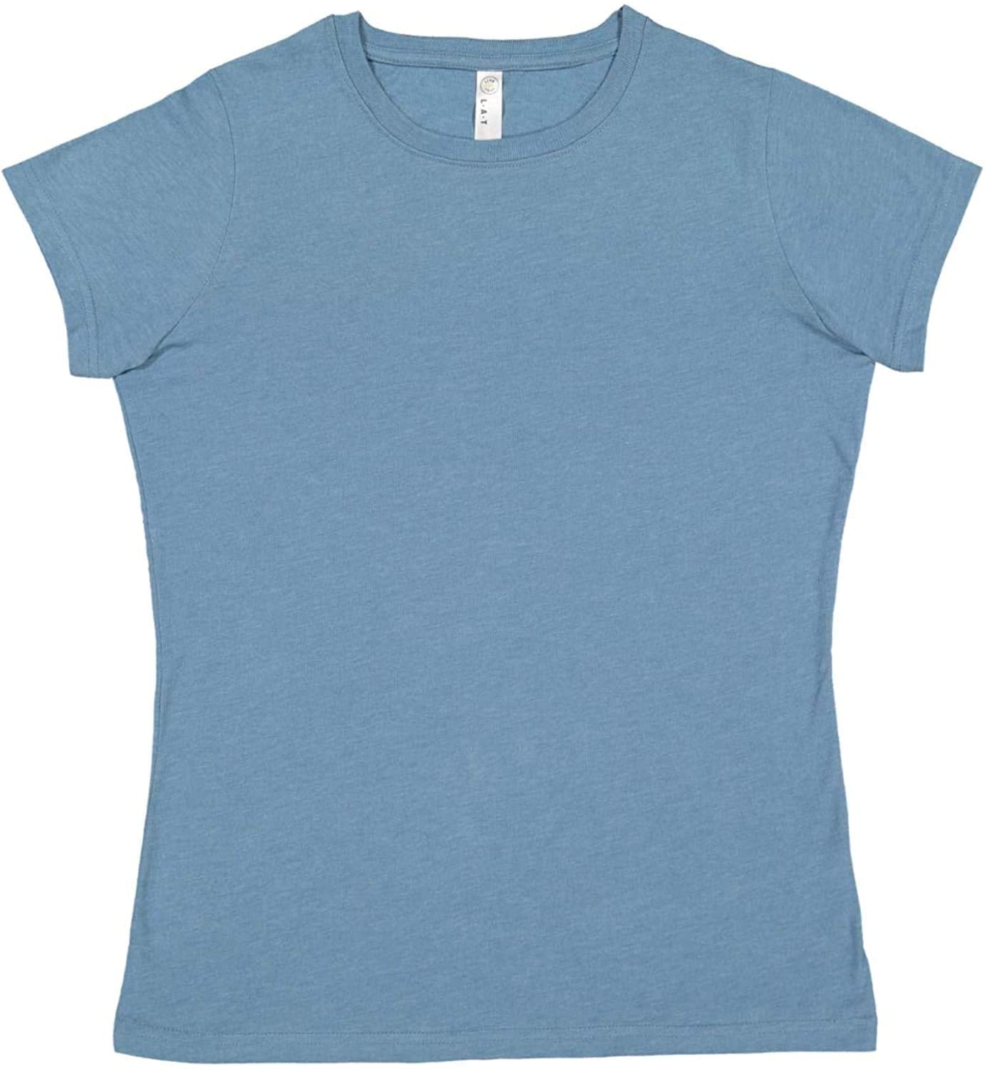 Ladies Fine Jersey T-Shirt - VINTAgE BURgUNDY - XS(D0102H7MIY2)