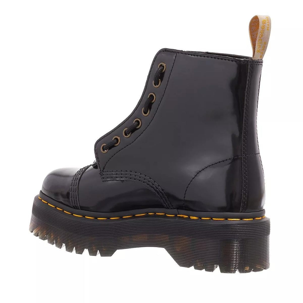 Dr. Martens Women's Vegan Sinclair Fashion Boot, Black Oxford, 7