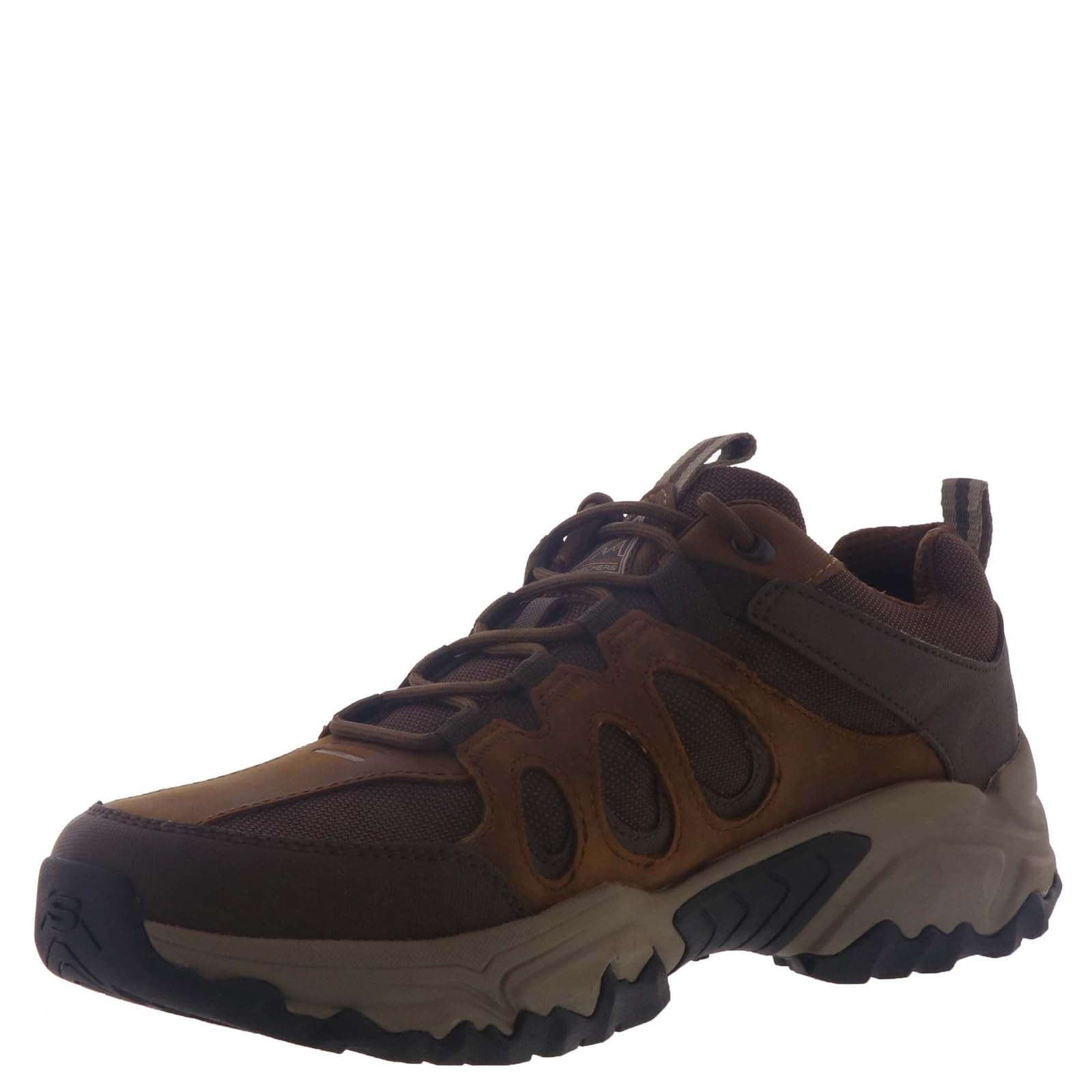 Skechers Men's Terraform-Selvin Oxford, CDB (Crazy Horse Dark Brown), 12