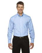 Mens crown Woven collectionSolid Oxford - LIgHT BLUE - S(D0102H76W5J)
