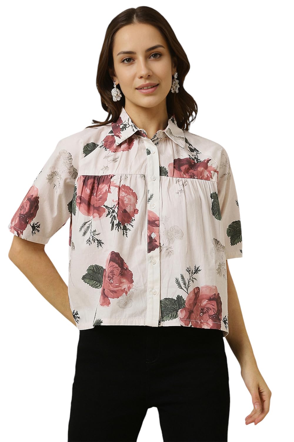 Allen Solly Women Printed Casual Shrug
