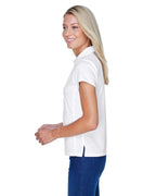 Ladies 4 oz Polytech Polo - WHITE - S(D0102H76NBJ)