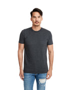 Next Level Men's Sueded Crew XS HEATHER METAL