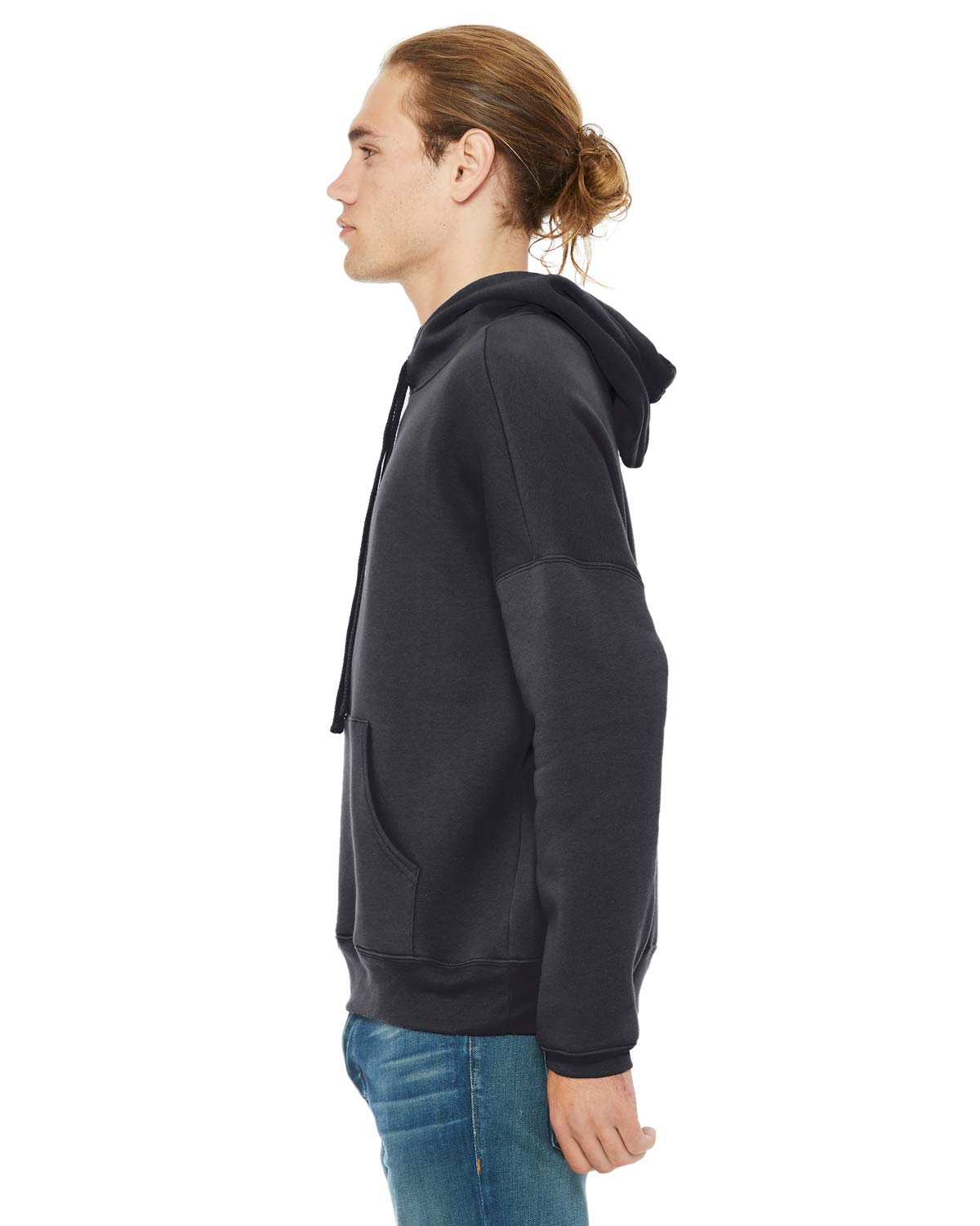 Unisex Sponge Fleece Pullover DTM Hoodie - DARK gREY - XS(D0102H7KXS8)