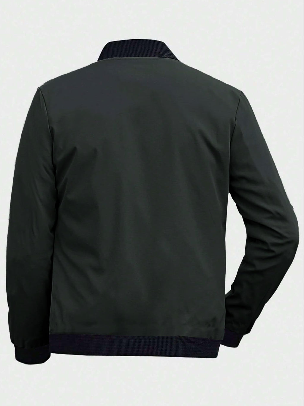 Noble Monk Bomber Jacket For Men | Mens Quilted Standard Length Jacket | Full Sleeve Mens Jacket