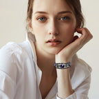 Dcfywl731 2Pcs Libra Zodiac Bracelets for Women 12 Constellations Multilayer Leather Bracelet Handmade Woven Zodiac Sign Wrap Wr