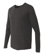 Mens Triblend Long-Sleeve crew - PREMIUM HEATHER - XS(D0102H7N58X)