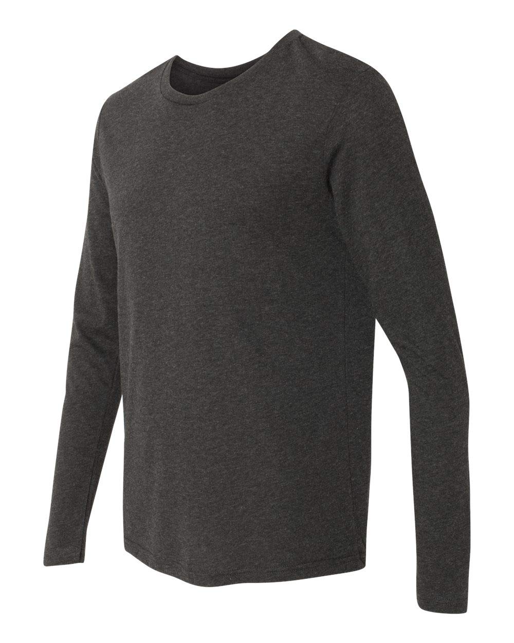 Mens Triblend Long-Sleeve crew - PREMIUM HEATHER - XS(D0102H7N58X)