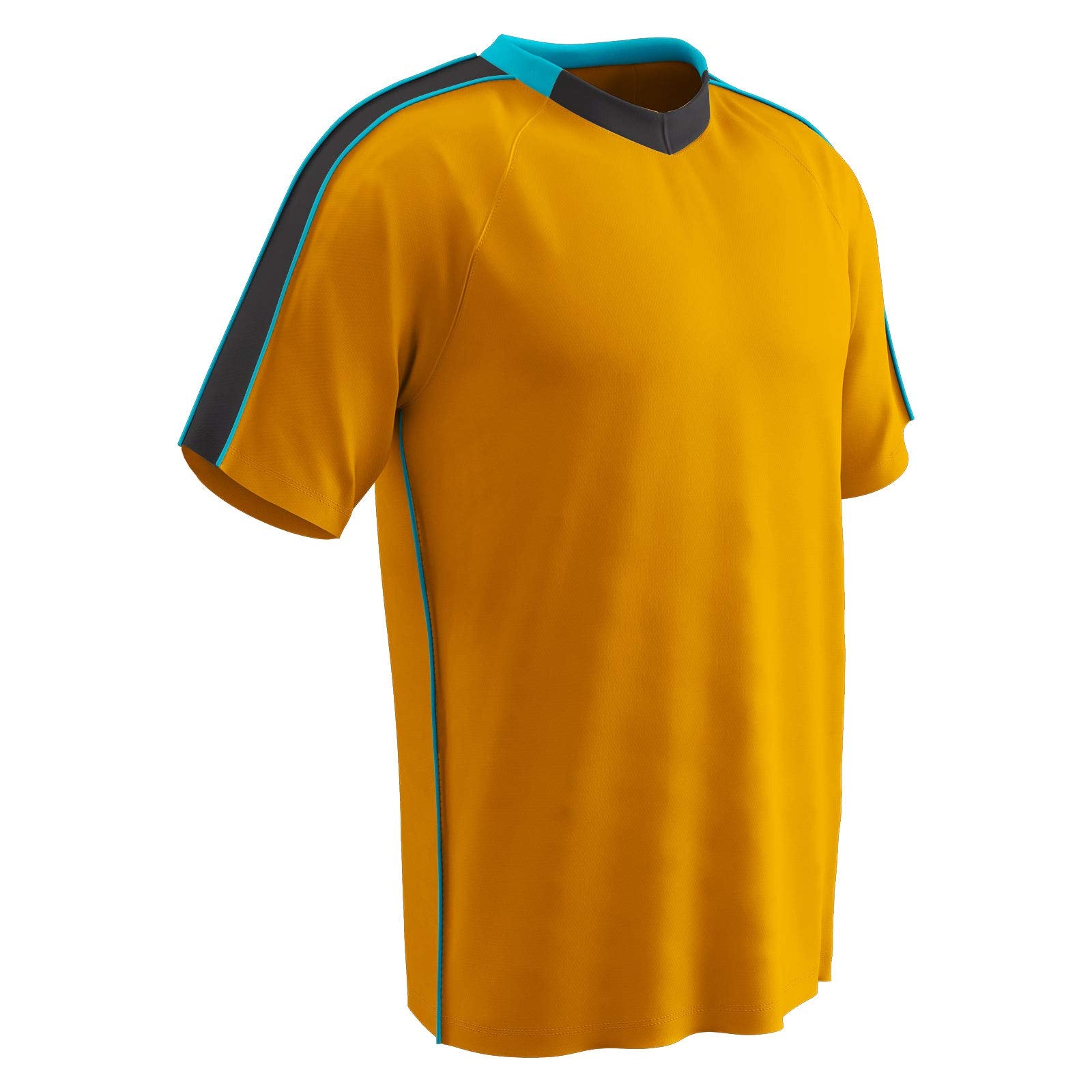 Champro Mark Lightweight Youth Soccer Jersey, Orange, Medium