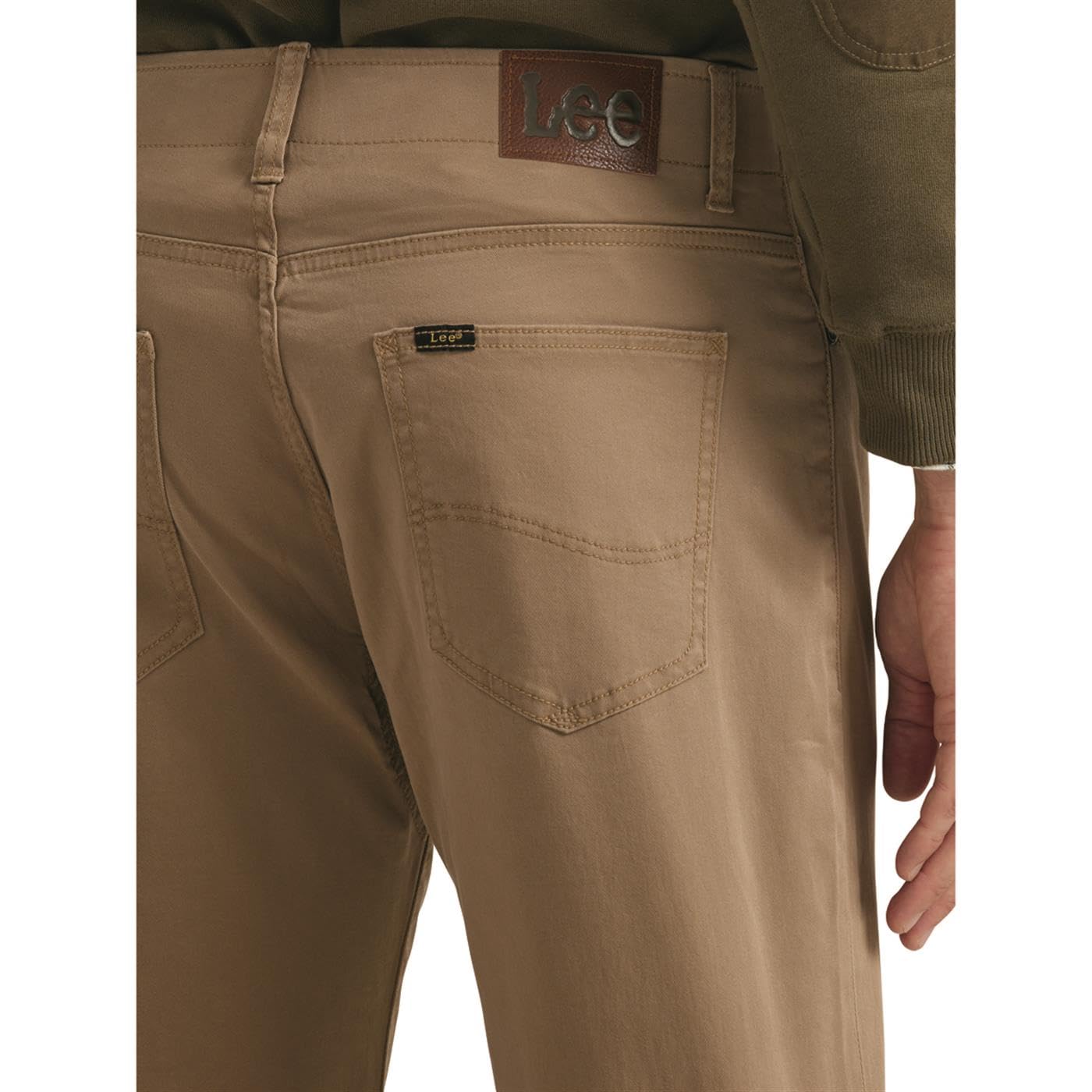 Lee Men's Extreme Motion Straight Taper Jean Cougar 36W x 29L