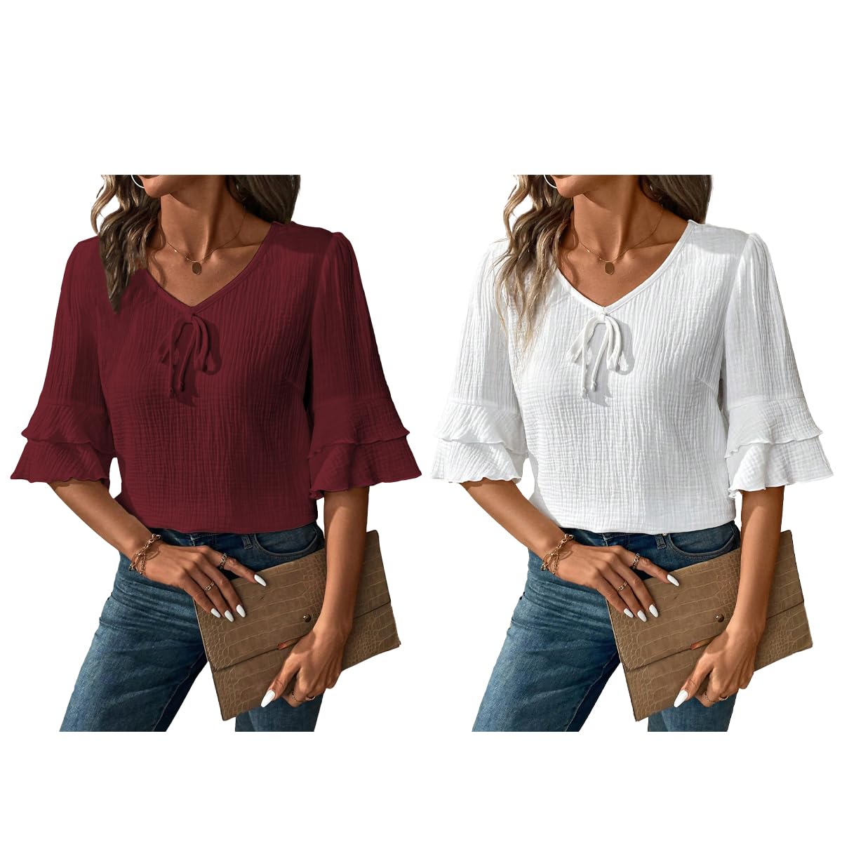 Toplot Fashion Women Tops || Shirt For Woman || Trendy Top For Women || Western Tops For Woman Stylish || Value Pack (Pop-Tshirt